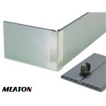 Zocalo p/bajo-mesada PVC term.ac inox.150mm.BD9002 (2412293)