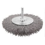 Cepillo taladro chato c/vastago 75 mm.alambre (2572075)