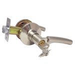 Manija tipo pomo ZAMAC c/llave cilind.curva MD3521 (2580736)
