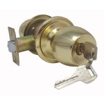 Pomo semi-copa BRONCEADO con llave (2580998)