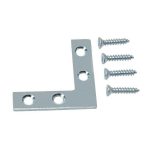 Escuadras PLANAS 2"x2" zincadas BLISTER x 4 (2710620)