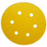 Discos velcro 6" 6 agujeros gr. 60 gpo.10 papel am (7010360)