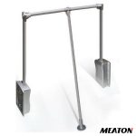 Barrote Elevador Alum p/placard.90-110cm.A020-900 (8000049)
