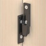 Anclaje tipo KEKU negro 3326 x set 2 piezas MEATON (8001230)