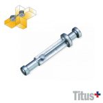 TITUS RaFix Perno Doble PASANTE D5mm para"Expando" (8002112)