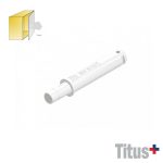 TITUS Push Open cilindrico 47mm c/iman gris (8002205)