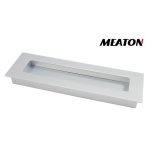 Tirador CUBETA OLIMPIA 96mm.ALUMINIO MEATON M040 (8005340)