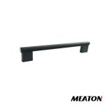 Tirador ATENAS  NEGRO 128mm.alum RL5088 12,3mm.MEA (8005750)