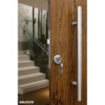 Cerradura COMBO EURO A.INOX c/MANIJON 500mm MUL60 (CER235MAN500MUL60)