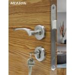 Cerradura COMBO c/manija PLANA 2 ROSETA EURO mul70 (CER235PLAROSMUL70)