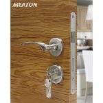 Cerradura COMBO c/man PLANA 2 ROSETA EURO TRABA60 (CER235PLAROSTRA60)