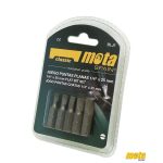 JUEGO PUNTAS PLANAS 1/4"-5 PIEZAS x 50mm (motaBLJ2)