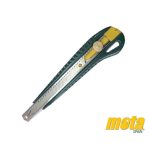 TRINCHETA METALICA hoja9mm  RETRACTIL rueda metali (motaC209)