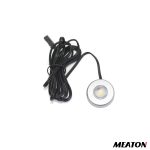 LUZ LED APL/EMB 1W 12V PLATEADA CALIDA R280-SW (8010020)
