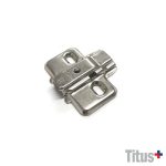 TITUS Base Clip para bisagra "T" standard sin tornillo (8001900)