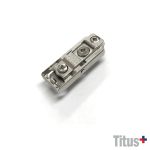 TITUS Base Clip p/bis.tipo"T" Oculta c/torn. EURO (8002050)