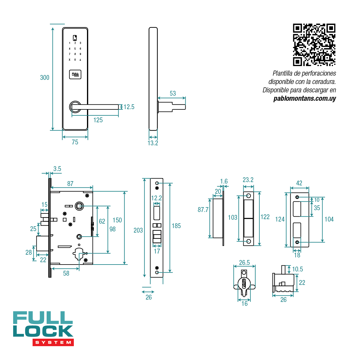 Cerradura Blugate 51 Full Lock (2584000) - Imagen 3