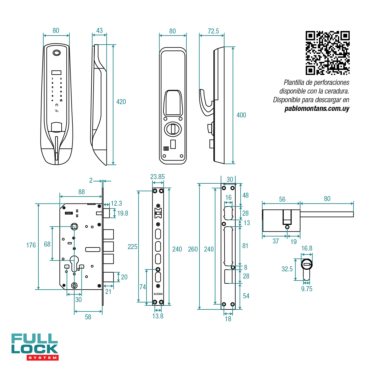 Cerradura Face One Full Lock (2584150) - Imagen 3