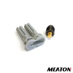 Fix para estante mueble con resorte 36.6mm x 10set (8001190)