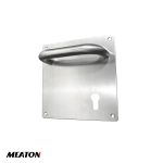 Manija fija con placa inox. 173x173x1.2 EURO IZQUIERDA (2580807)