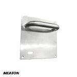 Manija fija con placa inox. 173x173x1.2 PALETA DERECHA (2580808)