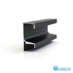 Perfil Tirador 1009 PESADO Al NEGRO anodizado AND 18-18.5mm (TAPA) (7415526)