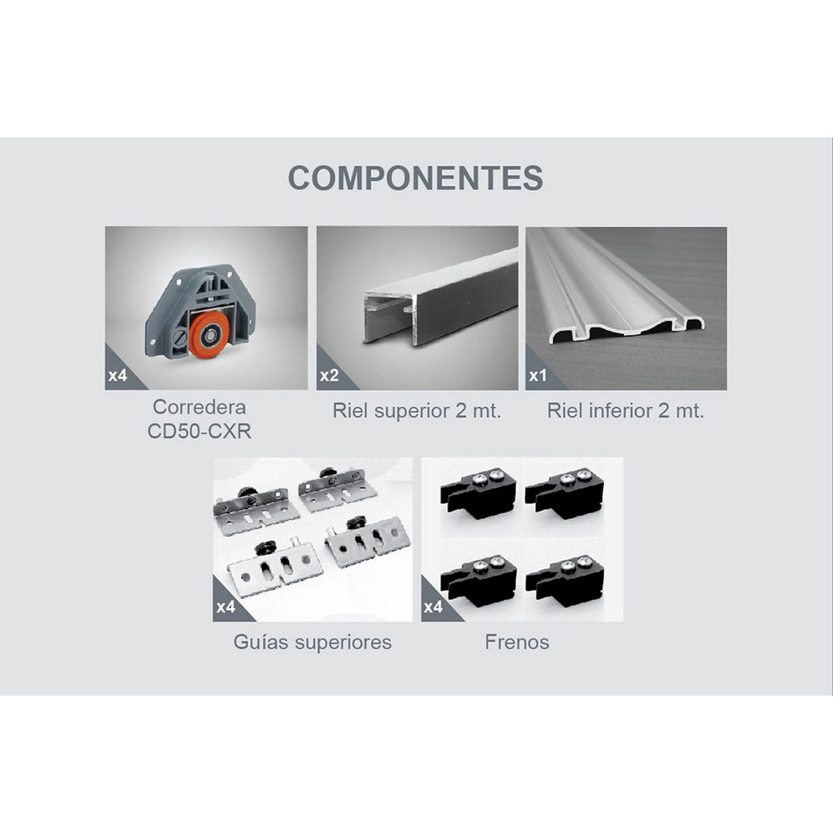 Sistema Integral ARICA 2m.STANDARD 2 hojas (SISARICA2STD2H) - Imagen 2