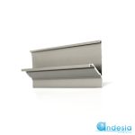 Perfil tirador emf7419 ALU. AC INOX 2.6M  (TAPA) (7419626)