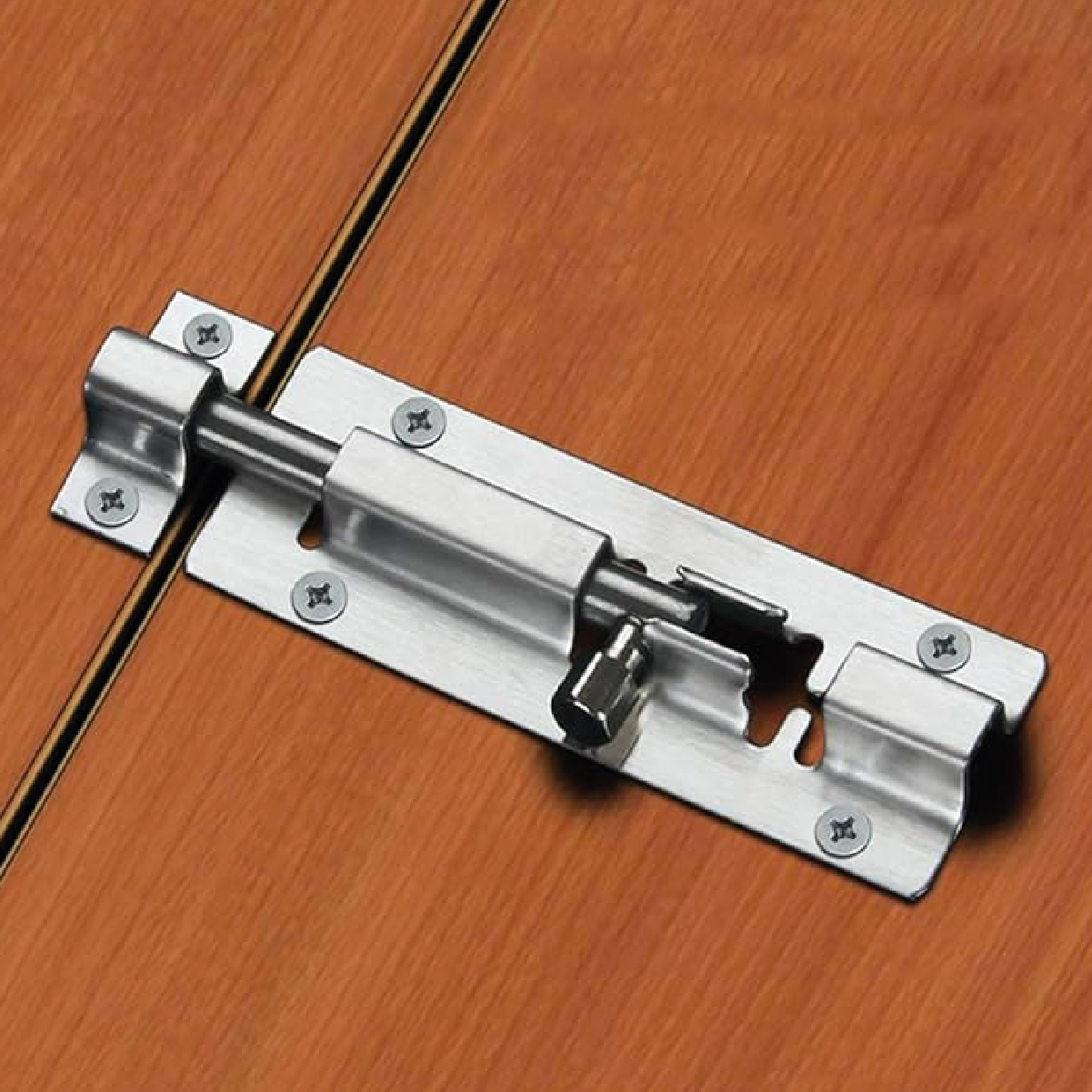Pasador Mauser Bliester INOX 8"x1mm. varilla 0.9cm. c/tornillos (2910508) - Imagen 3