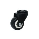 Rueda perno reforzada PVC 50mm sin freno ruleman 40kg. (3050050)