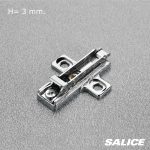 SALICE Base 3D para bisagra H3mm. BAR3R39 (3410710)