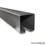 Riel DUCASSE U700 Acero Galvanizado  6mts.( D-700) (3140700)