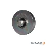 Rueda DUCASSE al piso PERNO/TORN 85mm.275 kg C6 (3155085)