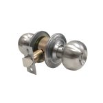 Pomo MEDIA BOLA INOX Satinado cilindro AI s/llave (2581070)