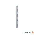 Pilar DUCASSE ranurado SIMPLE 50cm. BLANCO (3187050)