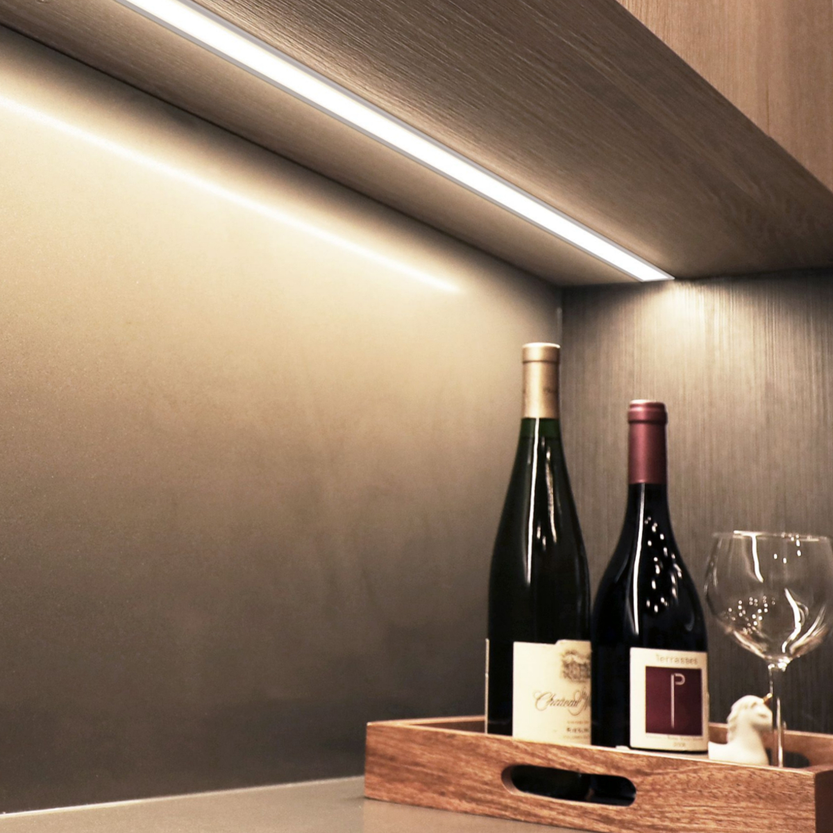 Perfil LED de embutir aluminio anodizado. 3 metros (7438130) - Imagen 2