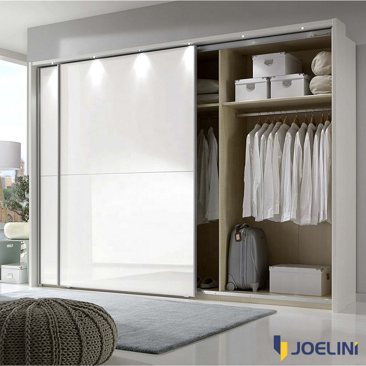 Corredera Joelini JP360 GFZ 32mm c/Tope+Antirebote (J100001) - Imagen 3