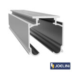 Riel aluminio 2met p/corred.Joelini JP700 SOFT (J302012)