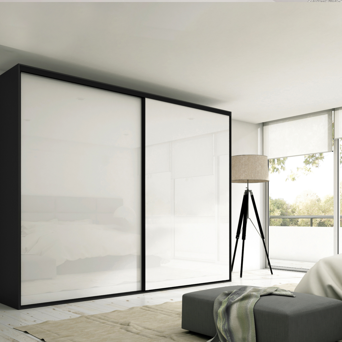 Sistema integral JOELINI LUXURY 1,5 mts 2 HOJAS NEGRO (SISLUXURY152HN) - Imagen 2