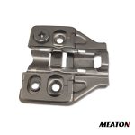 Base Clip 3D p/bisagra MEATON 4 agujeros H=0 (2460985)