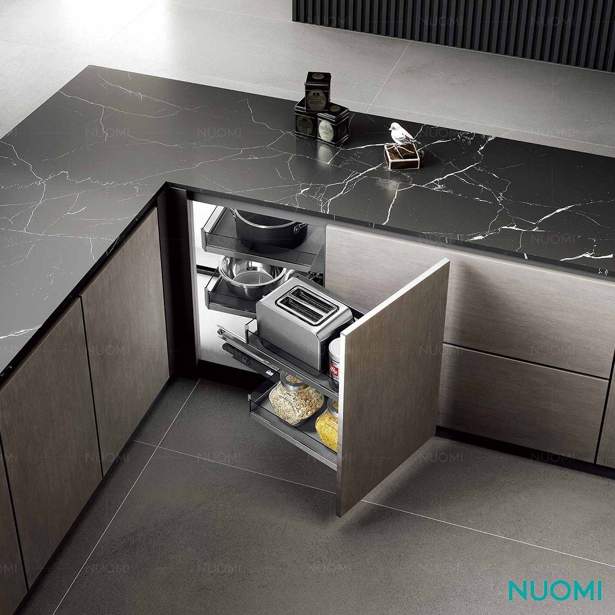 Despensa MAGIC CORNER NUOMI (Amethyst) 90cm derecha (N045440) - Imagen 2