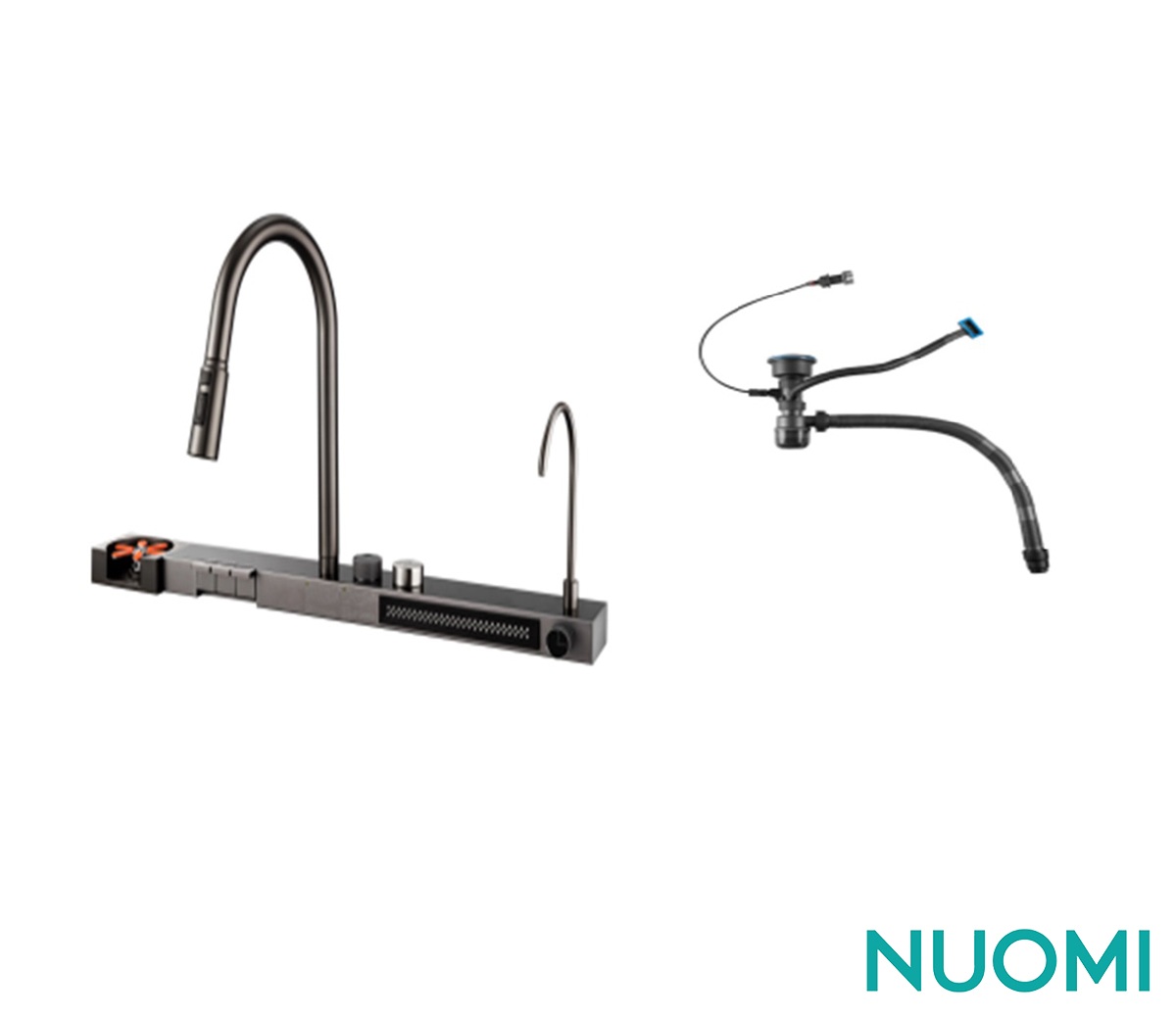 Pileta Smart Multifunción NUOMI Inox 720x460mm (N078710) - Imagen 3
