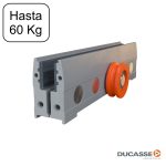 Corredera D-SLIDE 60 Ducasse p/VIDRIO c/freno (3120390)