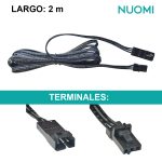 Cable de extensión de señal LED NUOMI 2M (N12282002)
