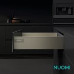 Cajón cierre suave NUOMI (Simple) H99 500mm Dorado (N7082501)