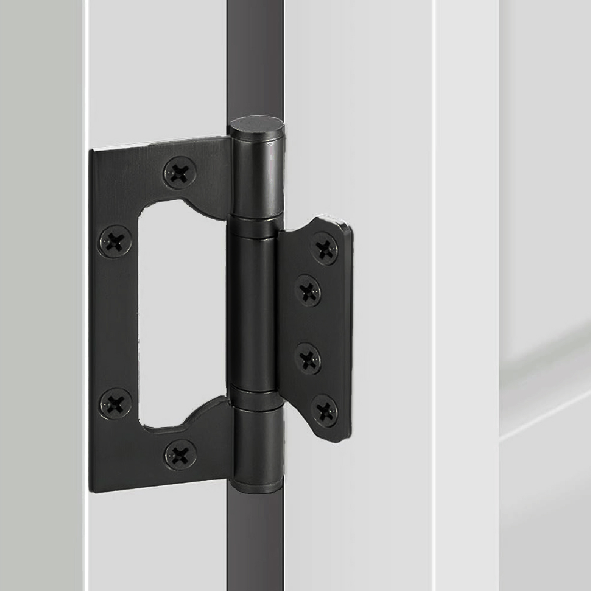 Bisagra flap 4"x3"x2mm.NEGRA PVD All INOX.304 par (2468506) - Imagen 2