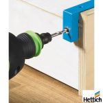 Perforación gancho trasero Quadro HETTICH (H9084515)