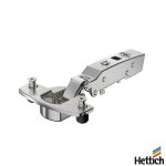 Bisagra Sensys HETTICH Cierre suave 95° RECTA Cromada (H9091406)