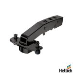 Bisagra Pilastra Sensys HETTICH Cierre suave Negra (H9091780)