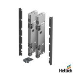 Conector para frente AvanTech YOU HETTICH H187 (lateral vidrio) (H9257627)